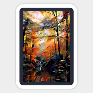 Autumn Symphony Sticker